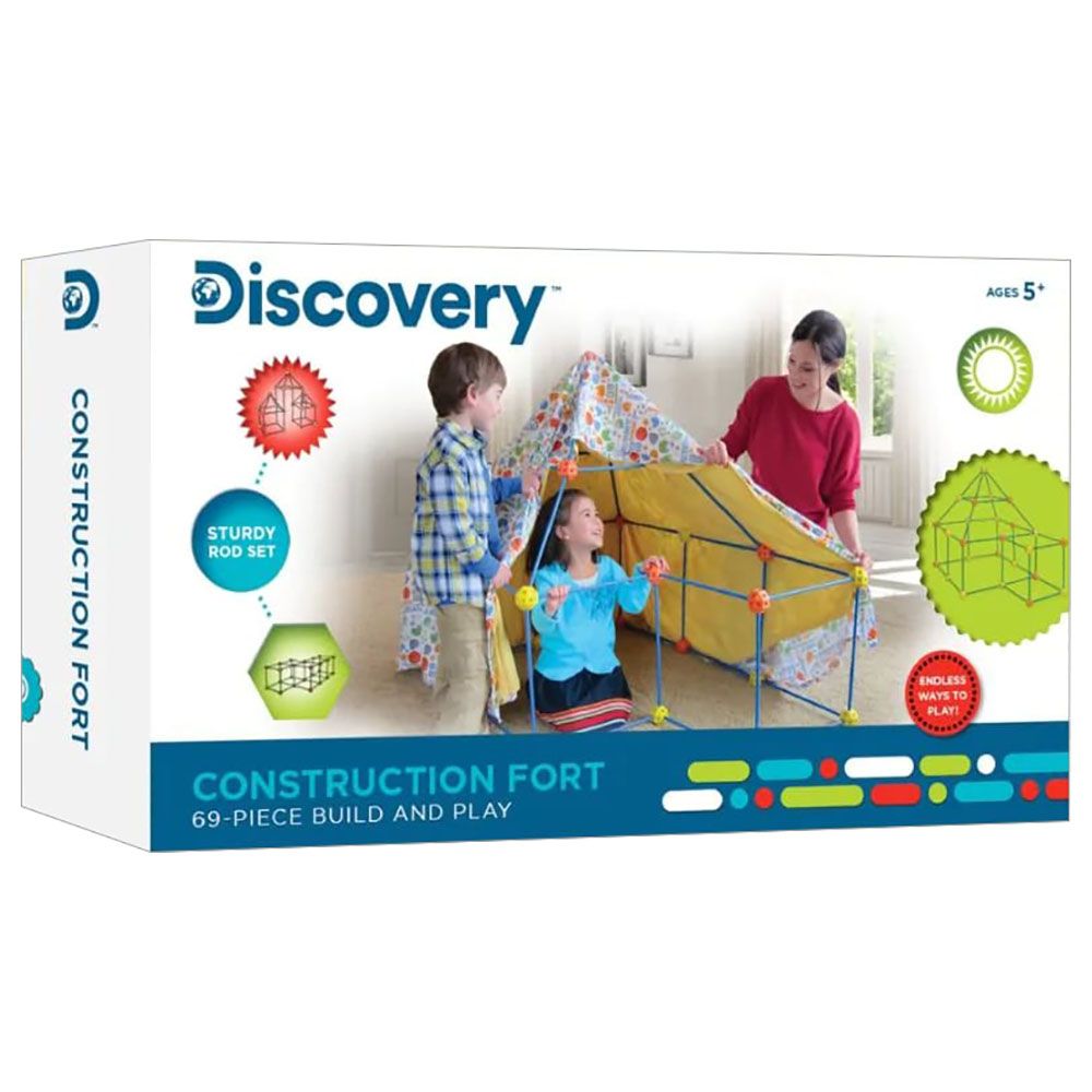 Discovery toy cheap construction fort